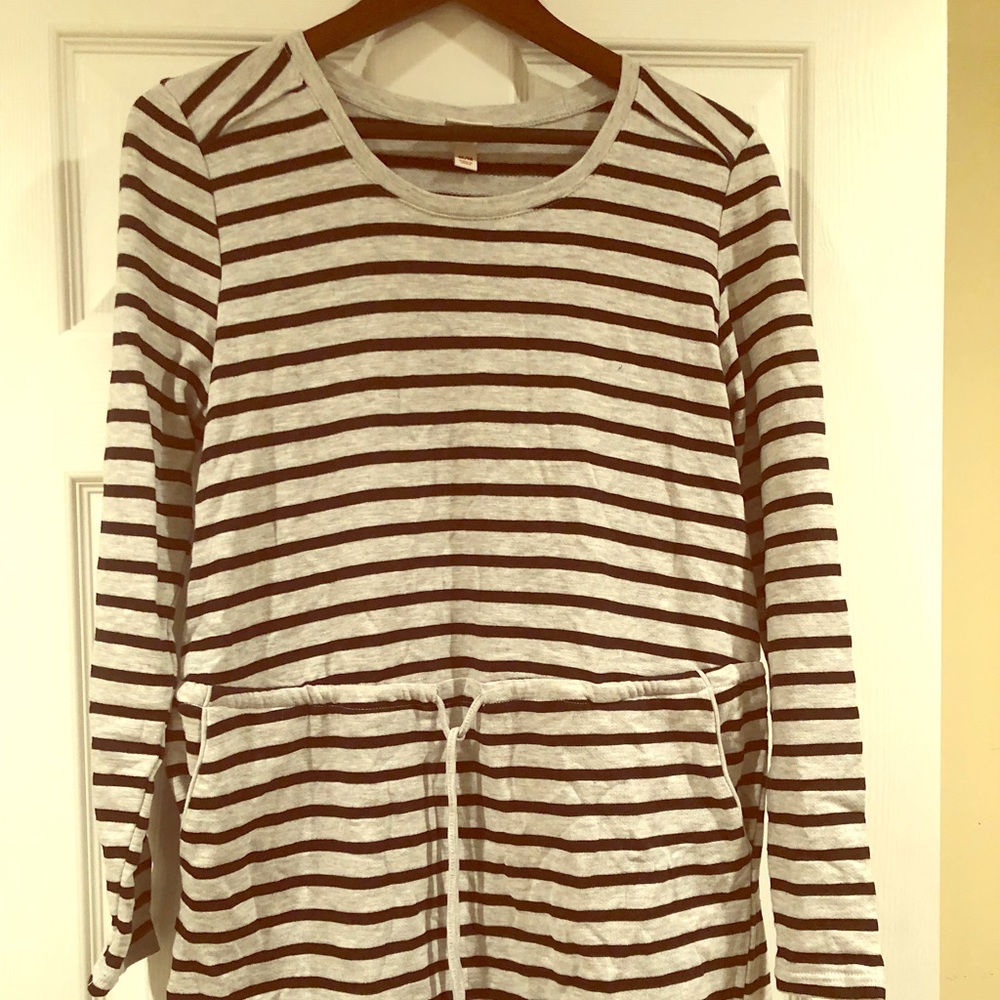 Black and gray Merona dress